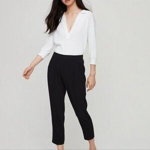 Aritzia Babaton Cohen Black Trousers